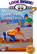 Masonry & Concrete Construction by Kenneth J. Nolan, Ken Nolan