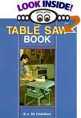 The Table Saw Book by Richard J. de Cristoforo